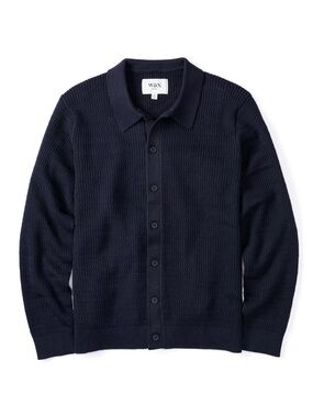 WAX LONDON Tristan Cable Stitch Sweater Polo Men’s Size XL